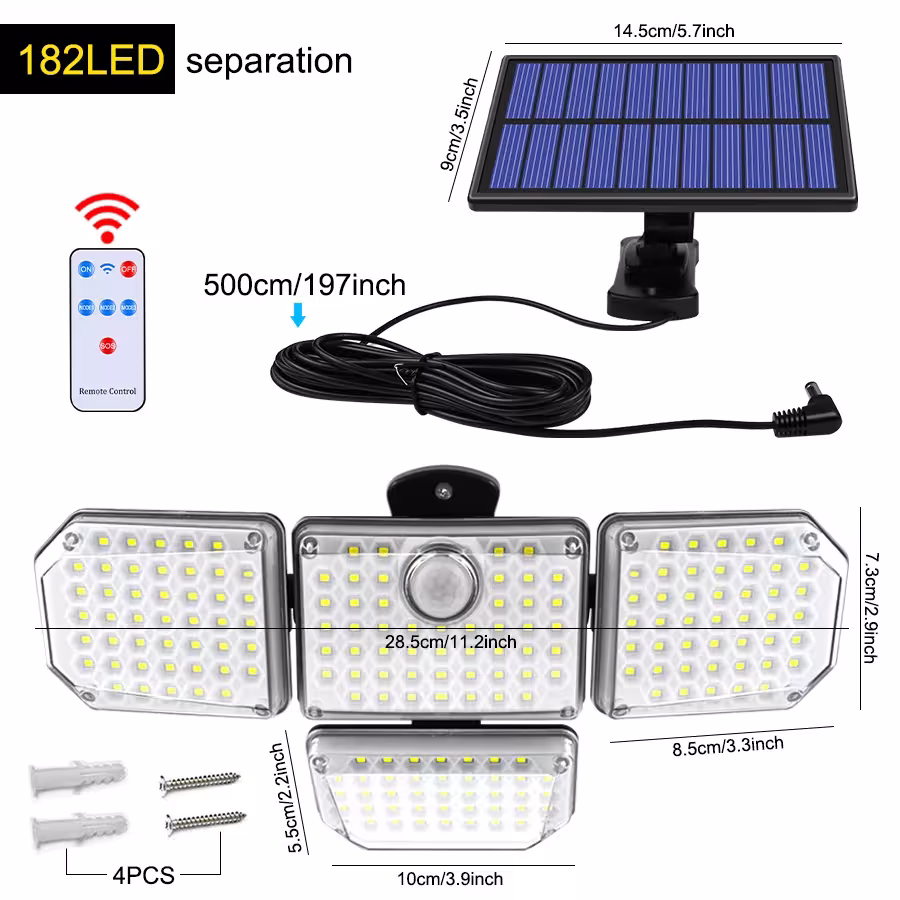 solar LED lamp