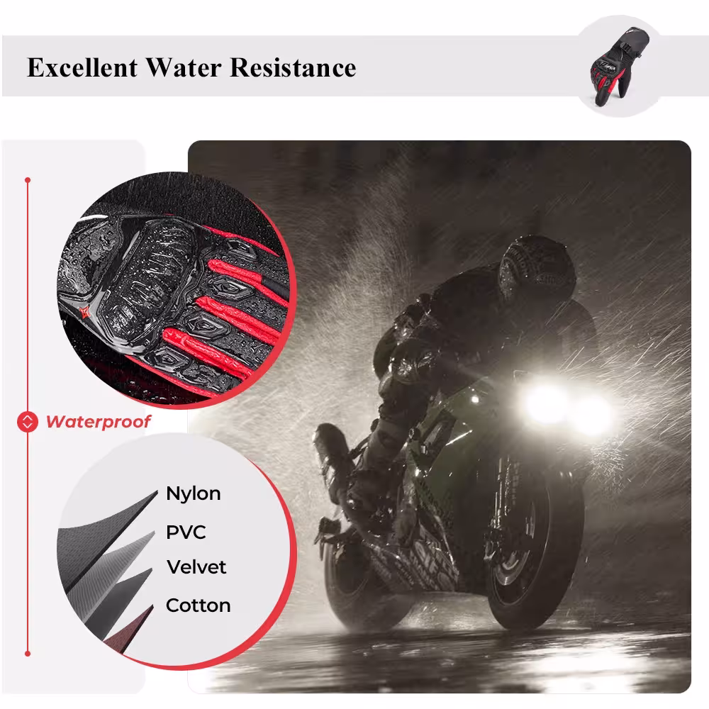 Motorrad-Winterhandschuhe