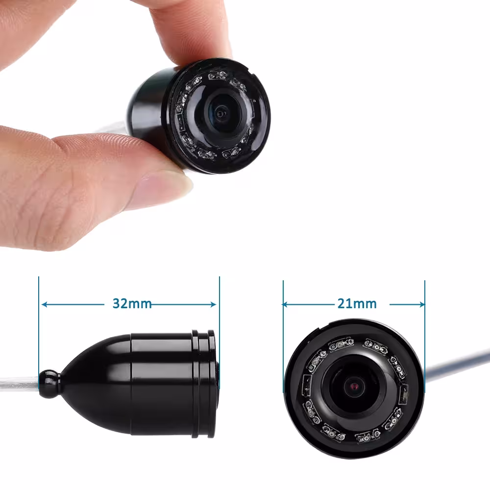 telecamera da pesca con luce LED