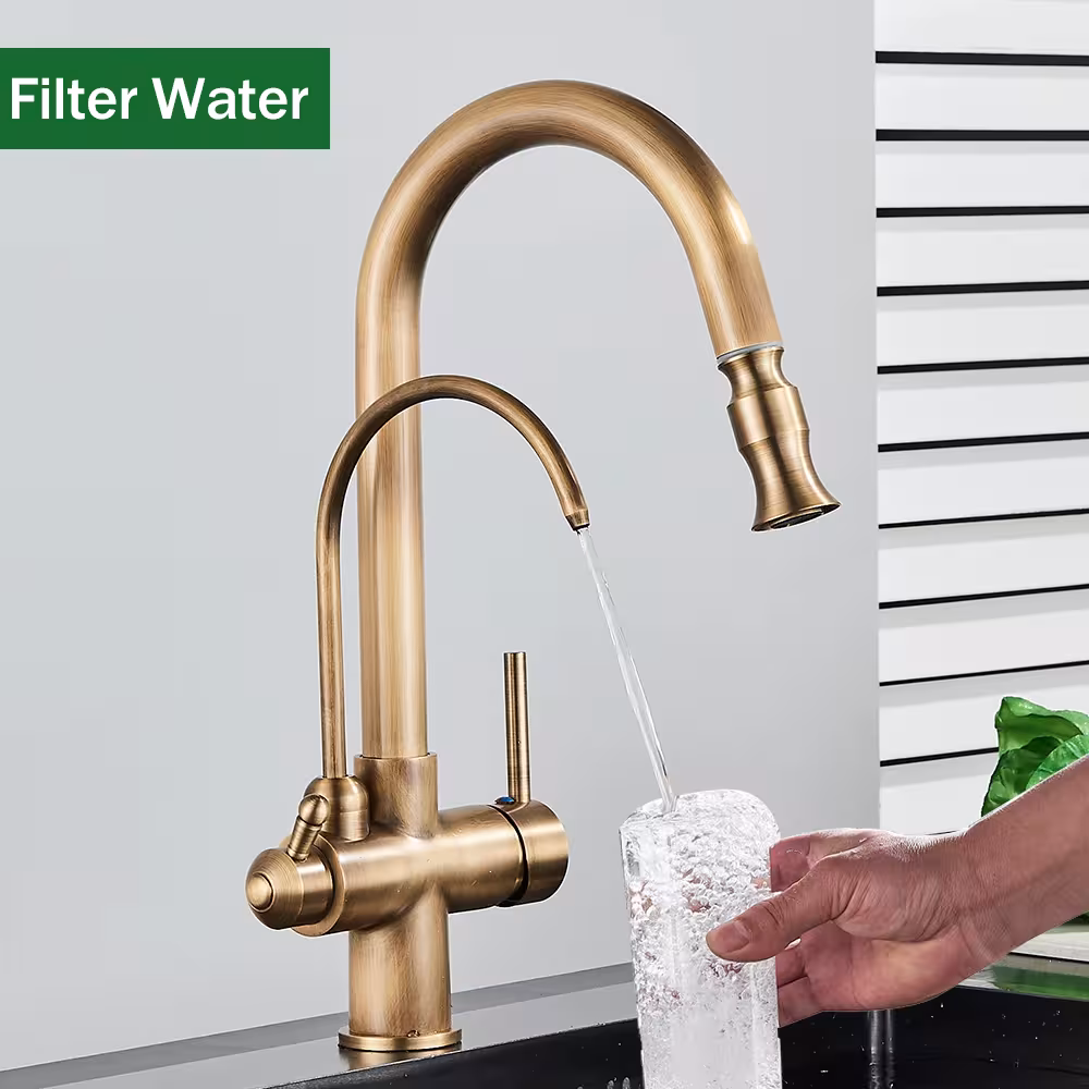 virtuvės čiaušas su filtru