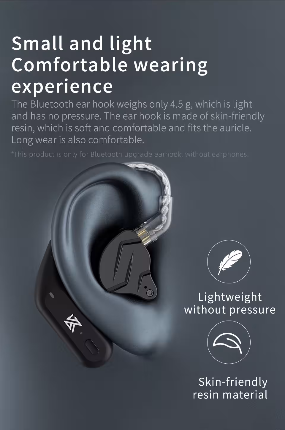 wireless Bluetooth module for earphones