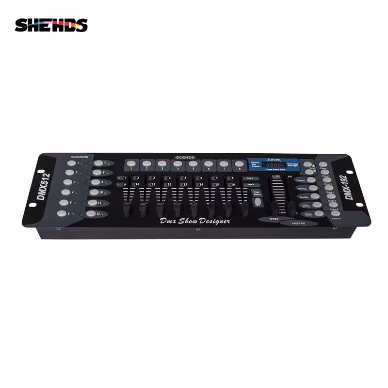Control DMX 192 para proyectores de luz móvil para control remoto LED