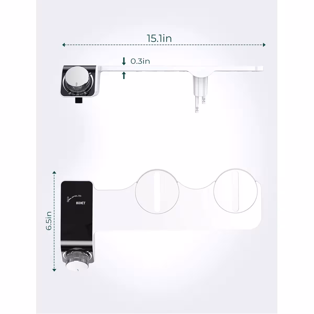 bidet tualeto priedas