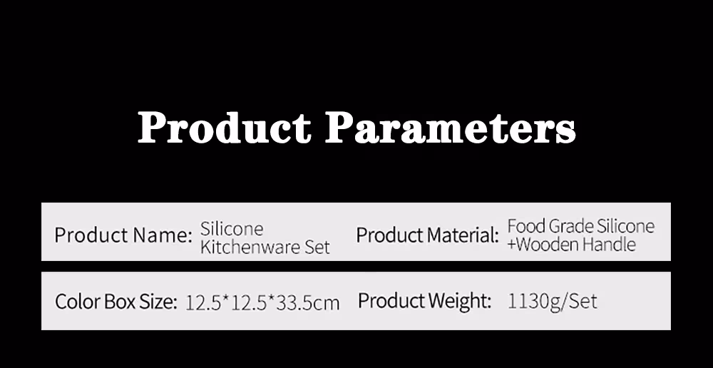 silicon kitchen tools