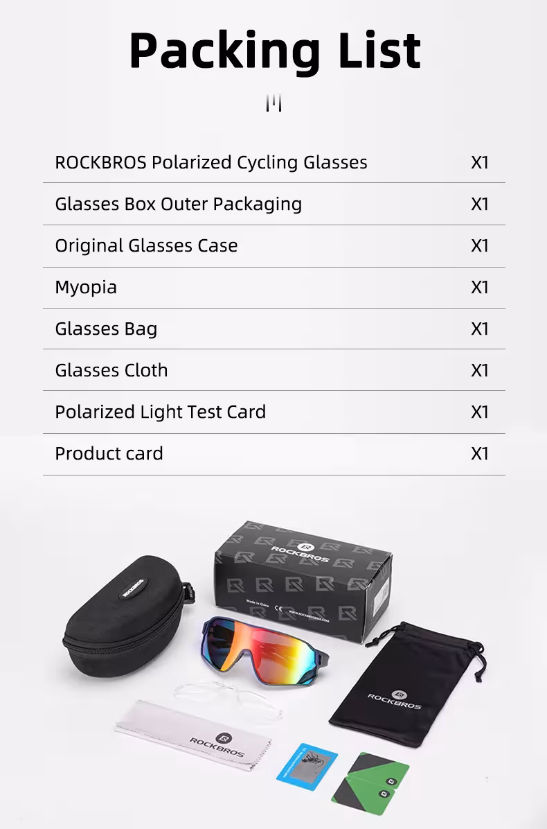occhiali polarizzati da ciclismo