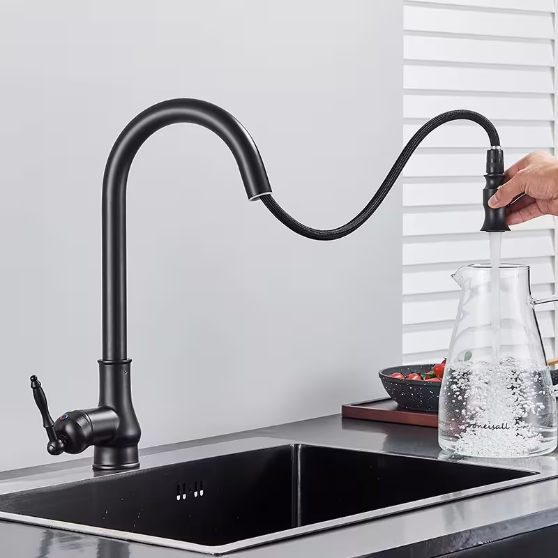 kitchen tap retractable