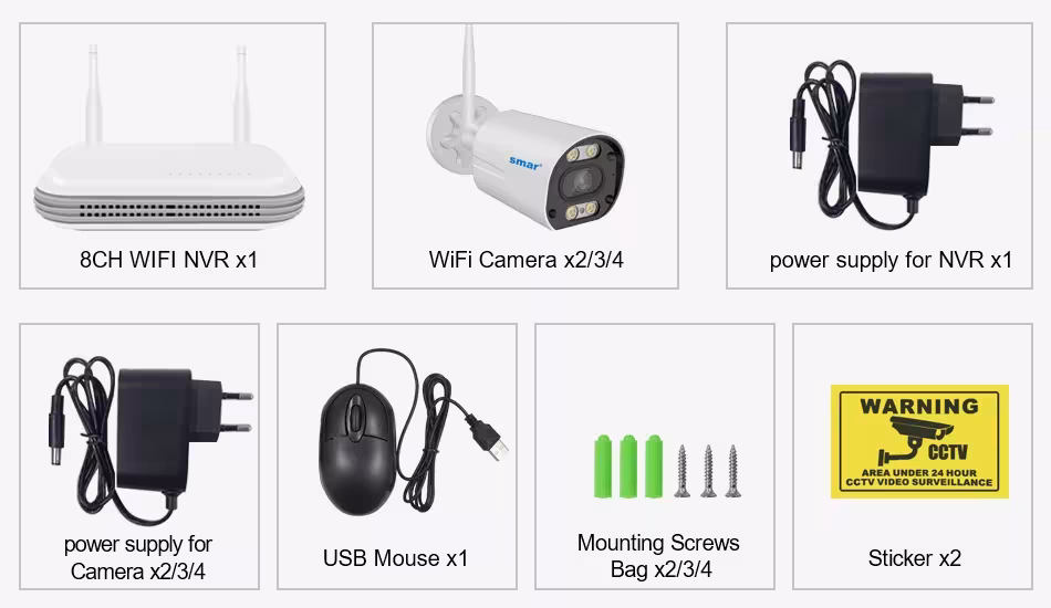 sistema de videovigilancia WiFi