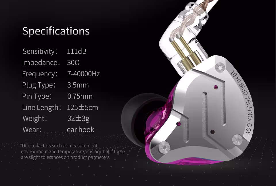 KZ ZS10 PRO headphones