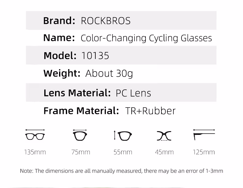 lunettes à vélo photochromiques