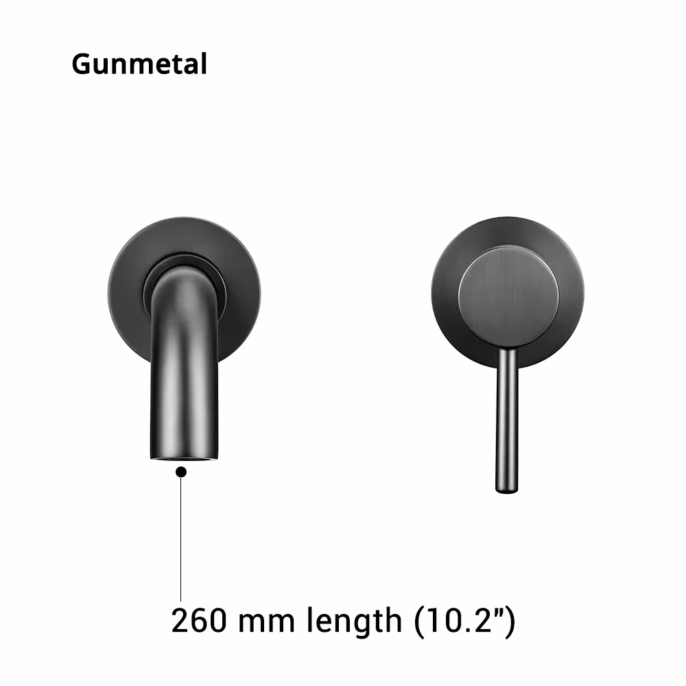 Grifo para lavabo de baño con cartucho cerámico y maneta de control único
