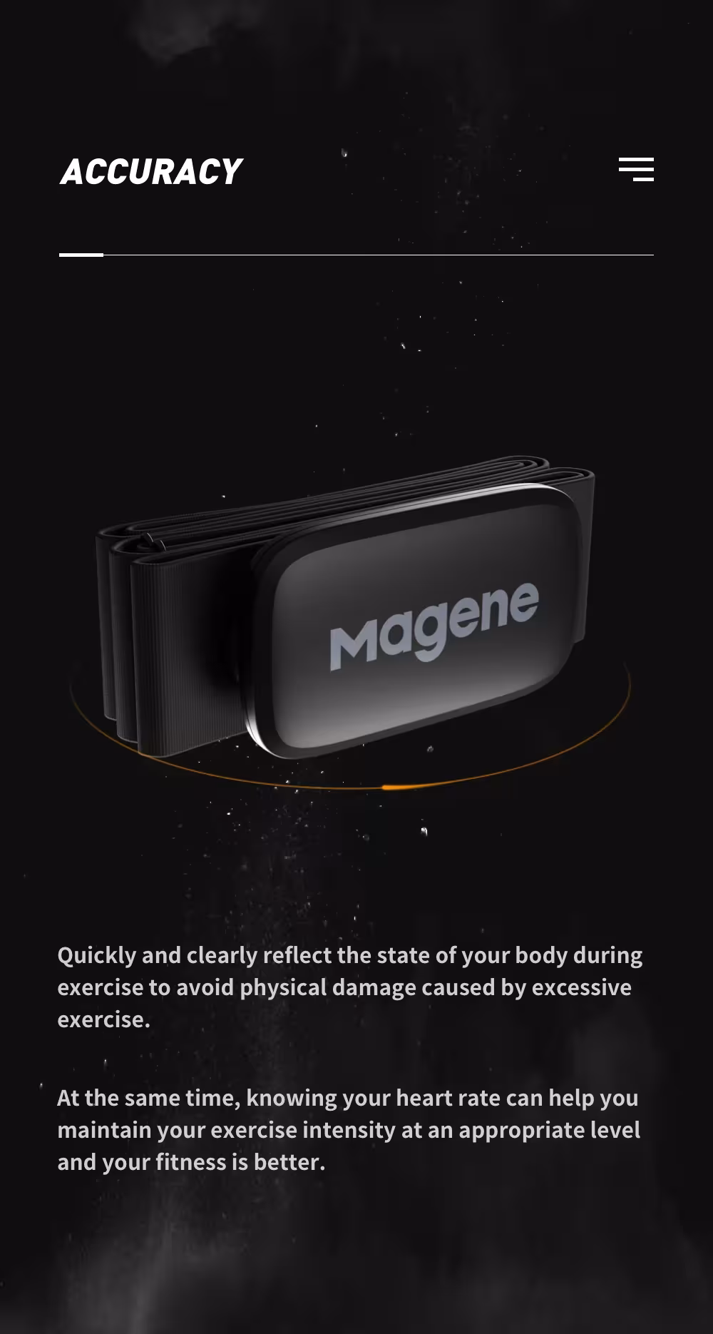 sensor de frecuencia cardíaca de modo dual