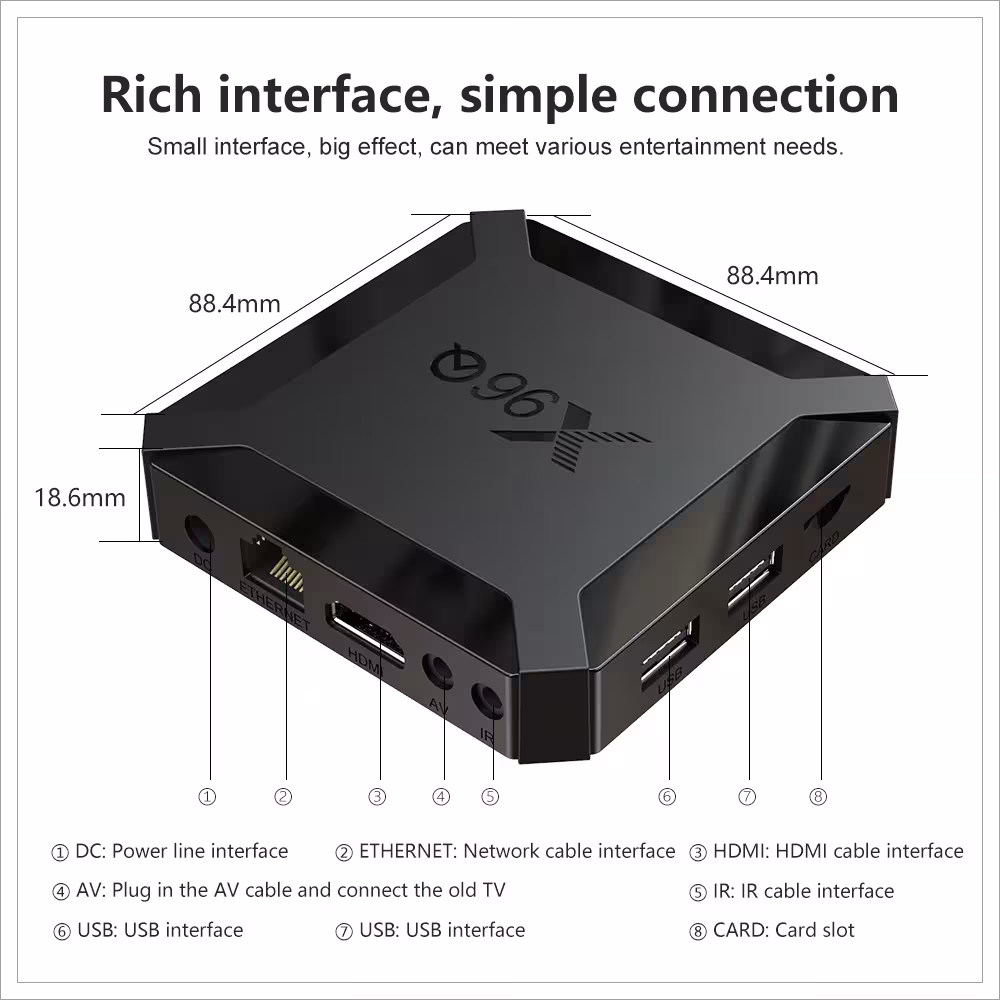 Decodificador de TV Android 10.0