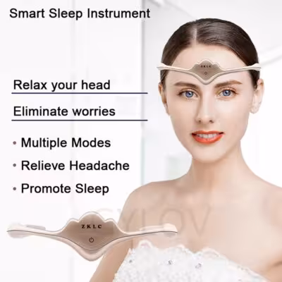 Queen Crown išmanioji miego pagalba elektrinė galvos masažo priemonė migrenos lengvinimui