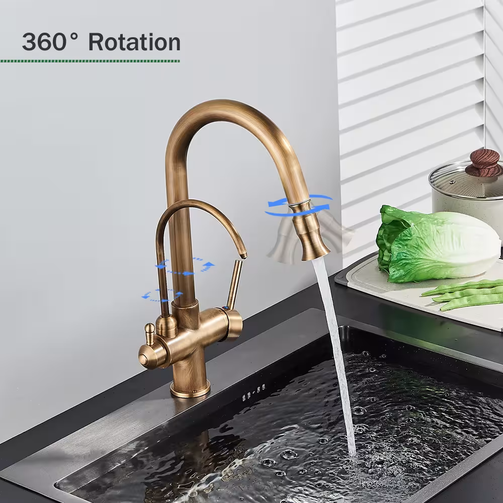 virtuvės čiaušas su filtru