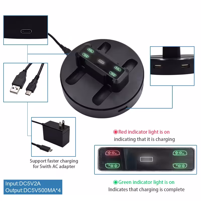 Nintendo Poste de recharge du commutateur
