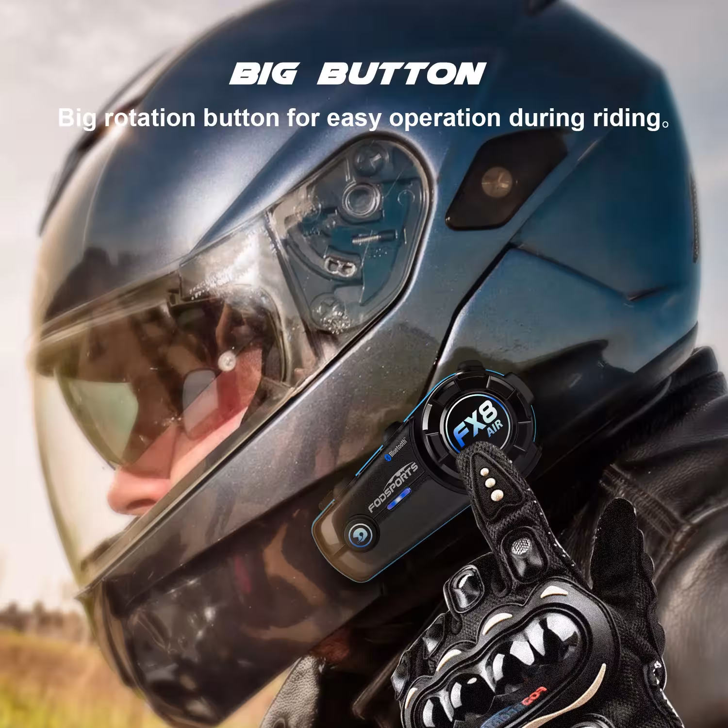 motorcycle Bluetooth intercom