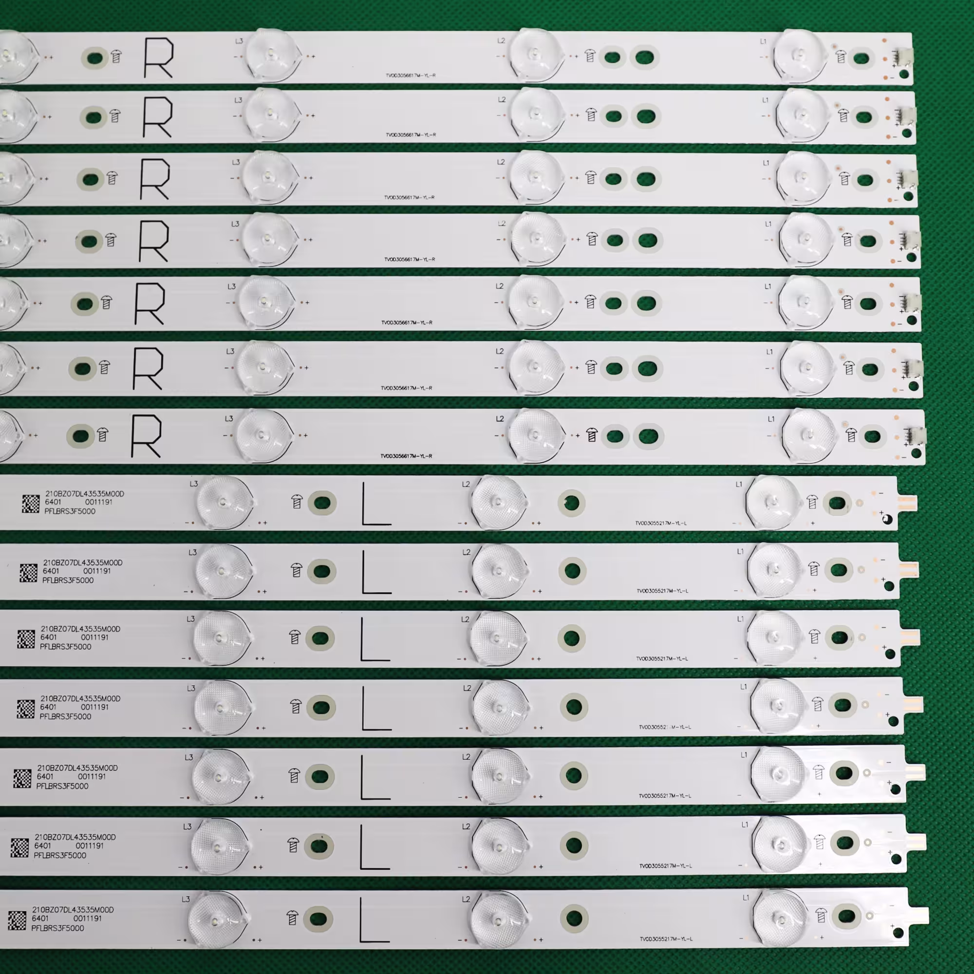 LED lighting tapes for television