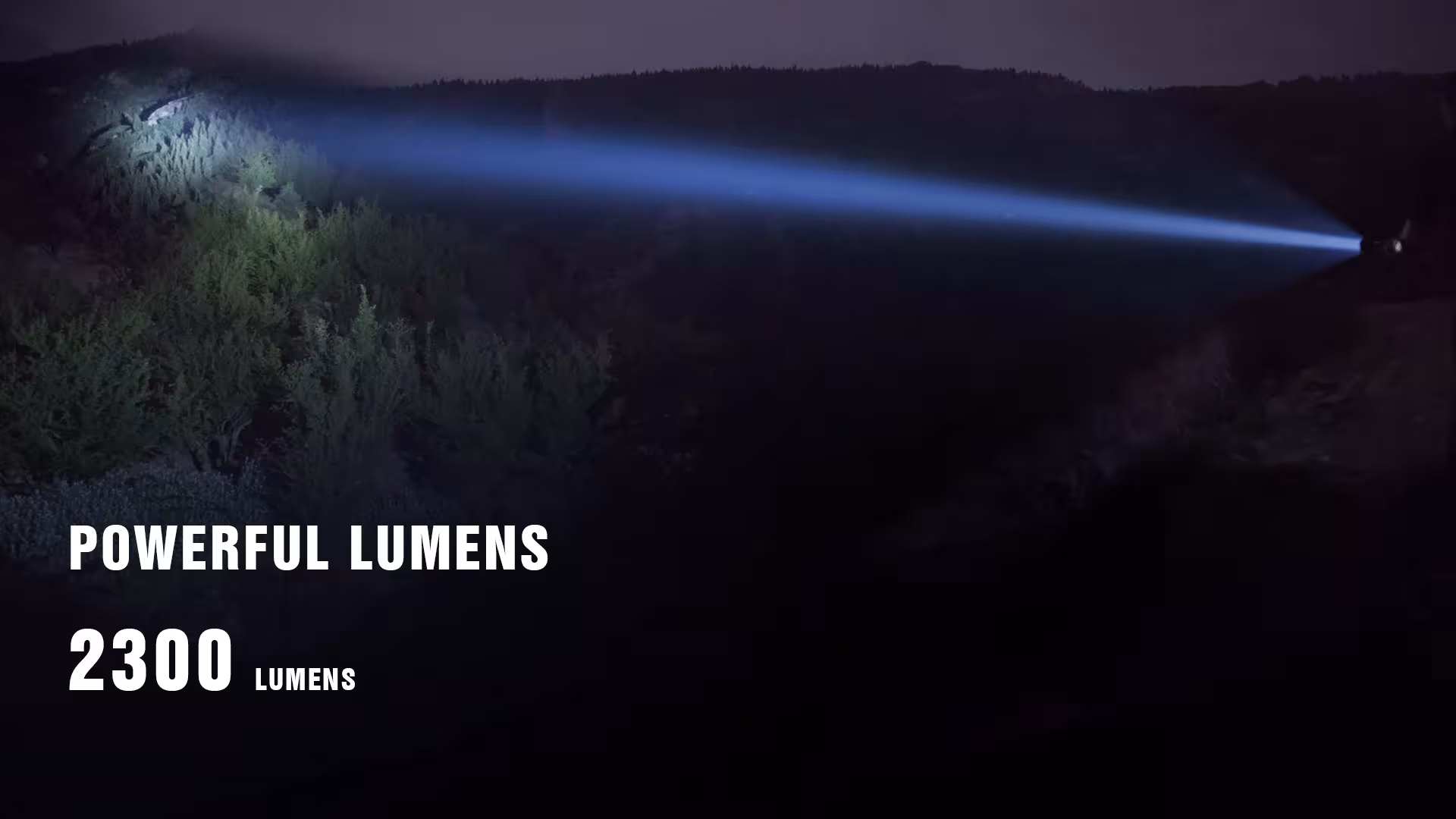 powerful flashlight for hunting