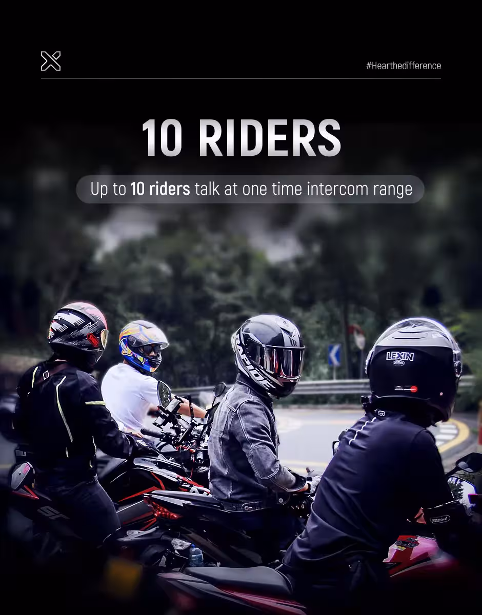 interfono per casco da moto