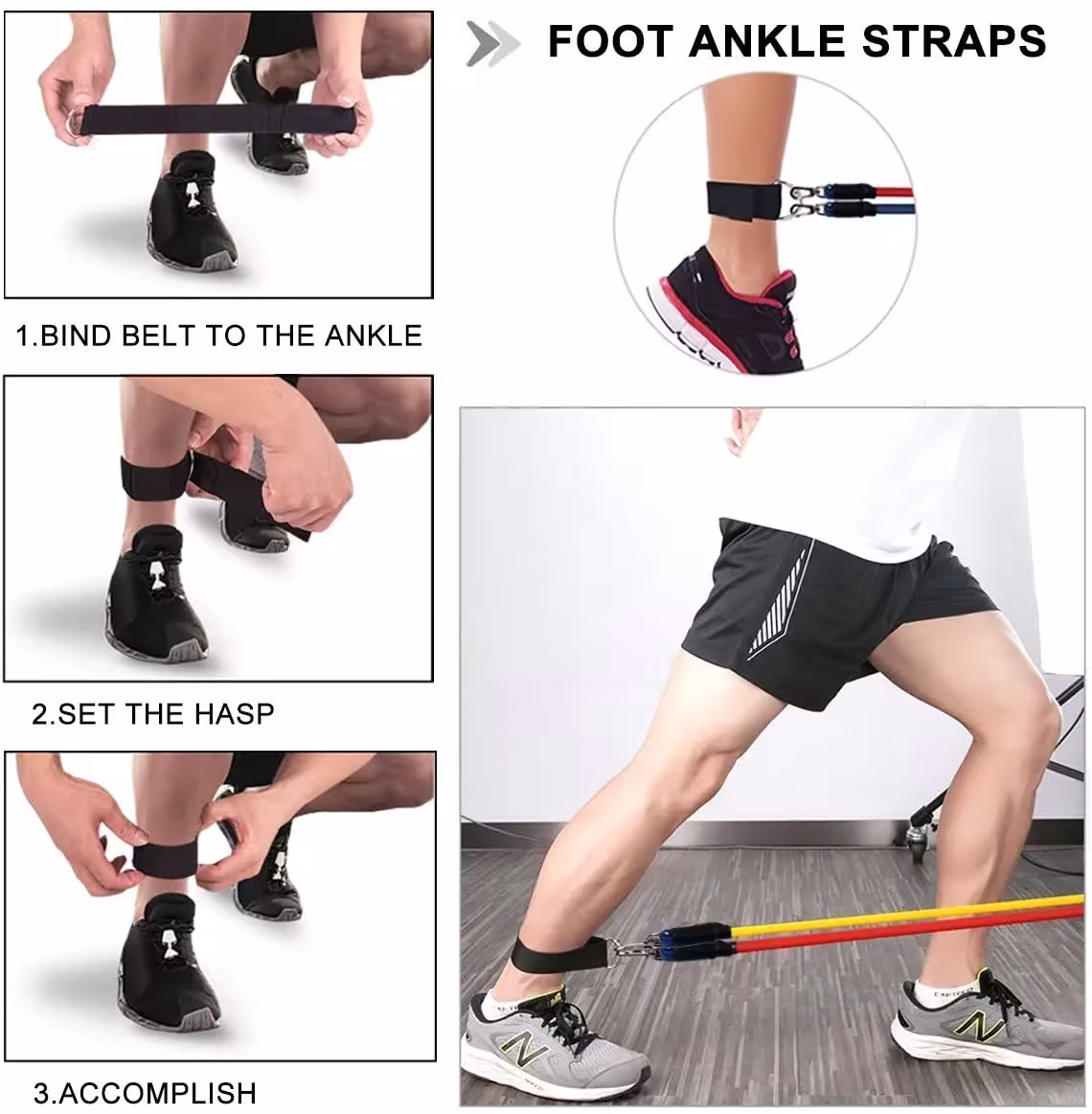 nastri elastici di allenamento