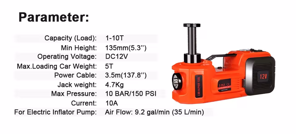 electric car lifting tool