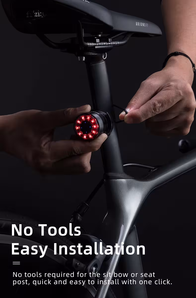 bicicletta lampada anteriore LED