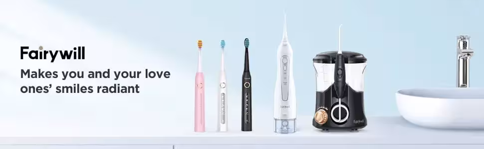 Brosse à dents électrique avec jet d'eau