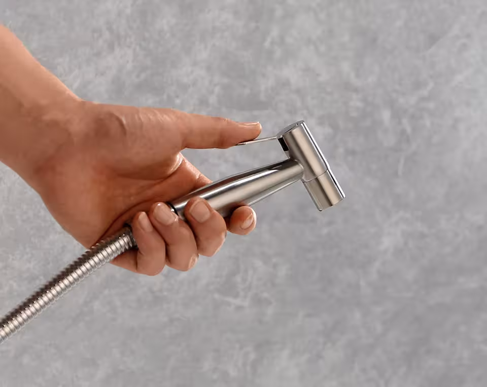 rociador bidet de acero inoxidable