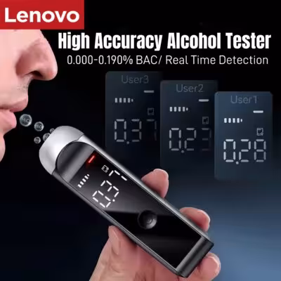 Display digitale portatile di prova dell'alcol ad alta precisione di Lenovo Professional
