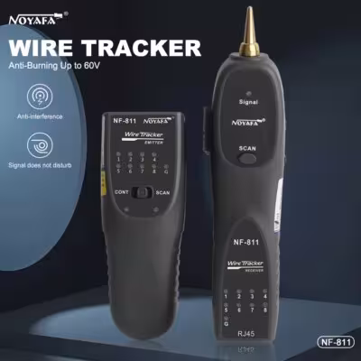 NOYAFA NF-811 Tinklo kabelio testuoklis RJ45 RJ11 telefoninio laido detektorius
