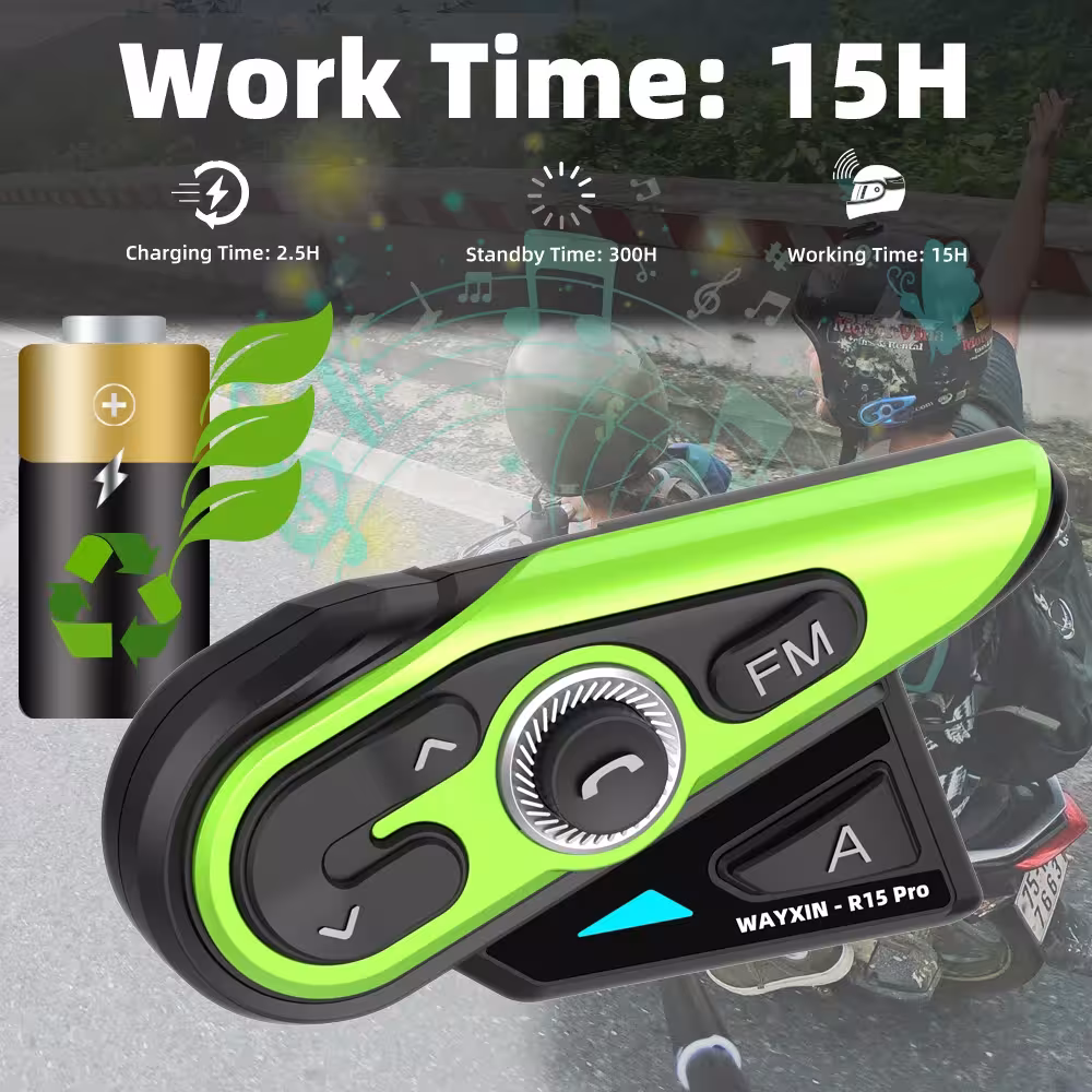 motorcycle helmet Bluetooth headphones