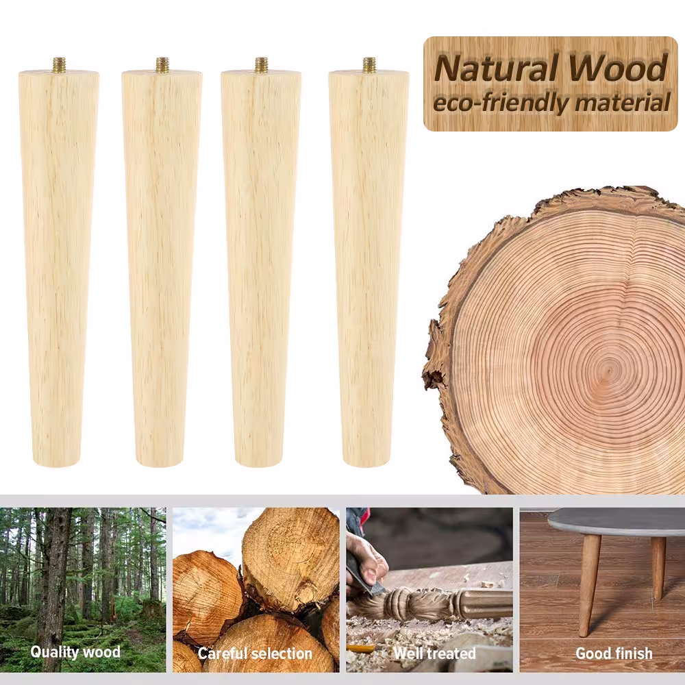 gambe mobili in legno