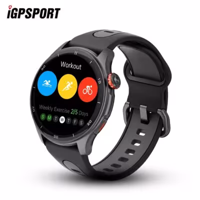 IGPLORT LW10 spore Reloj GPS para ciclismo con monitor de frecuencia cardíaca