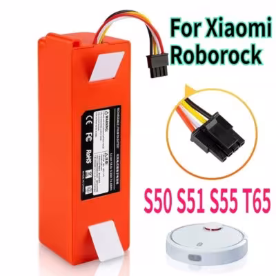 Xiaomi Roborock S50 S51 S55 aspirateur batterie 14,4V 12800 mAh