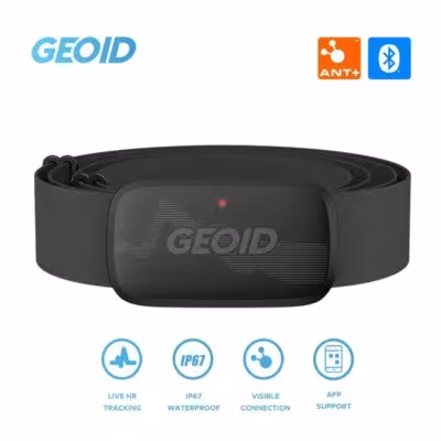GEOID HS500 širdies ritmo monitorius su Bluetooth ir krūtinės dirželiu
