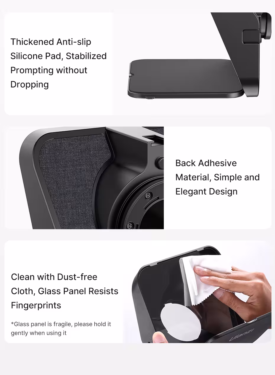 mini teleprompter portátil