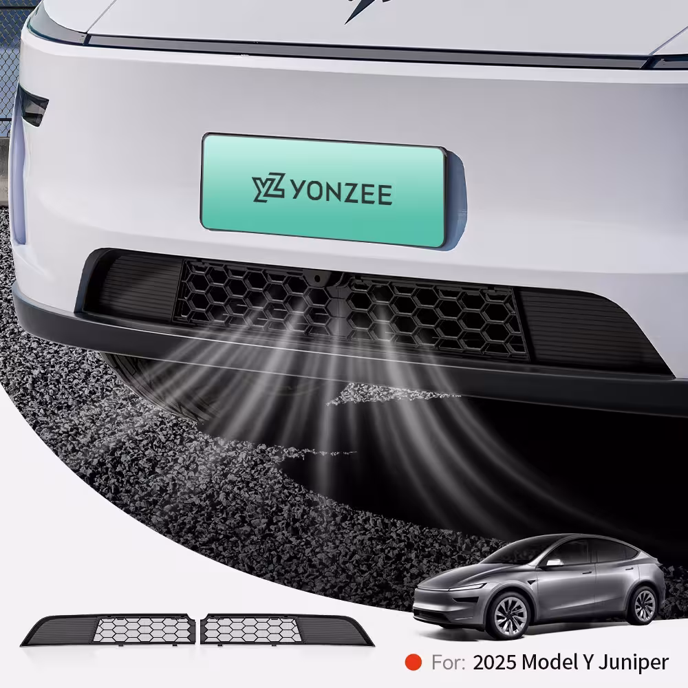 Tesla Model Y Juniper 2026 priekinės bagažinės vabzdžių apsaugos tinklas