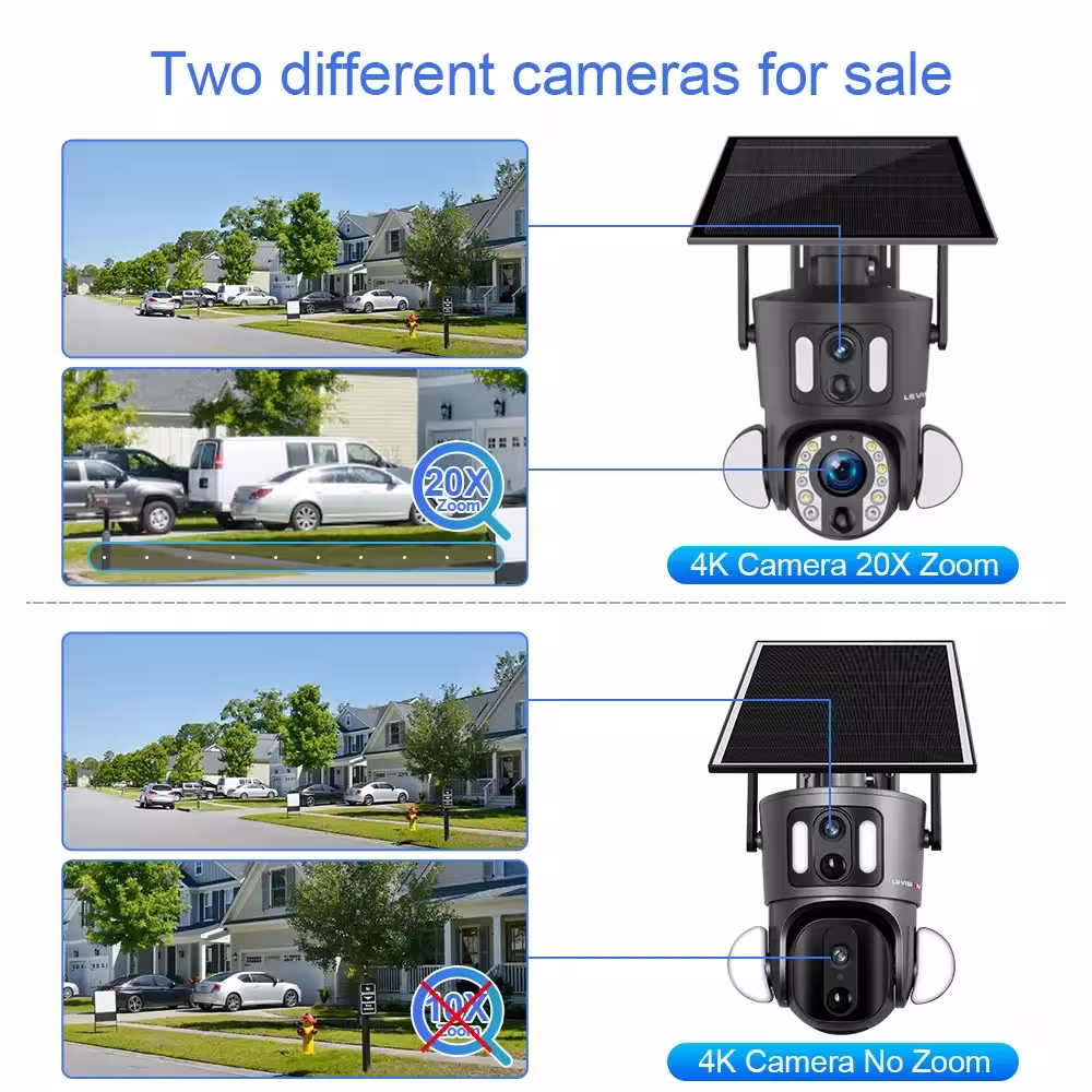 solar-powered security camera