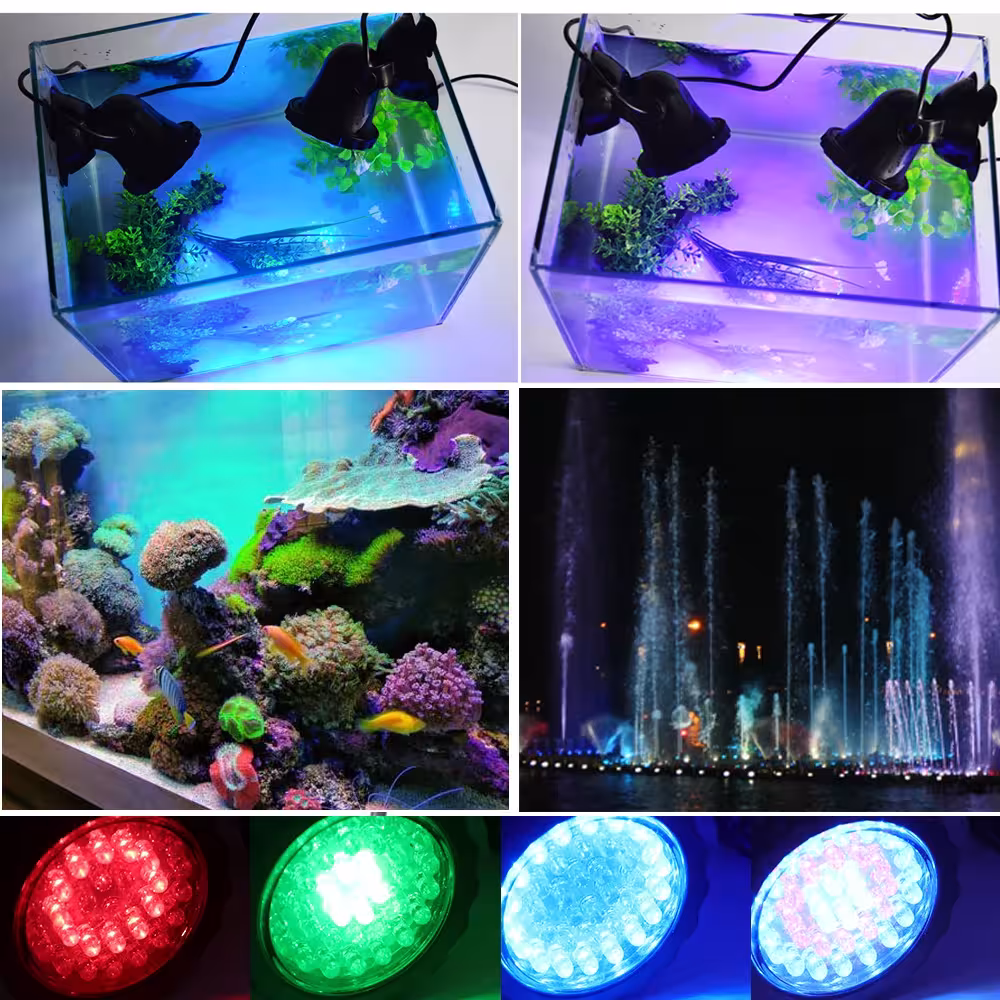 RGB LED lumière d'eau