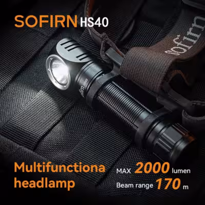 SOFIRN HS40 SST40 LED Headlamp 2000lm USB C Rechargeable