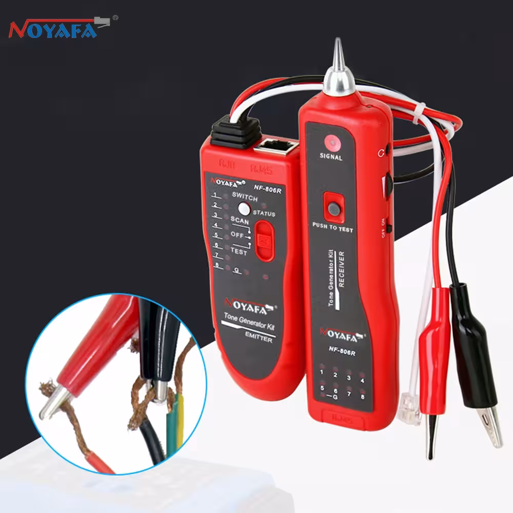 NOYAFA NF-806R Netzwerkkabeltester Ethernet RJ45 RJ11 LED
