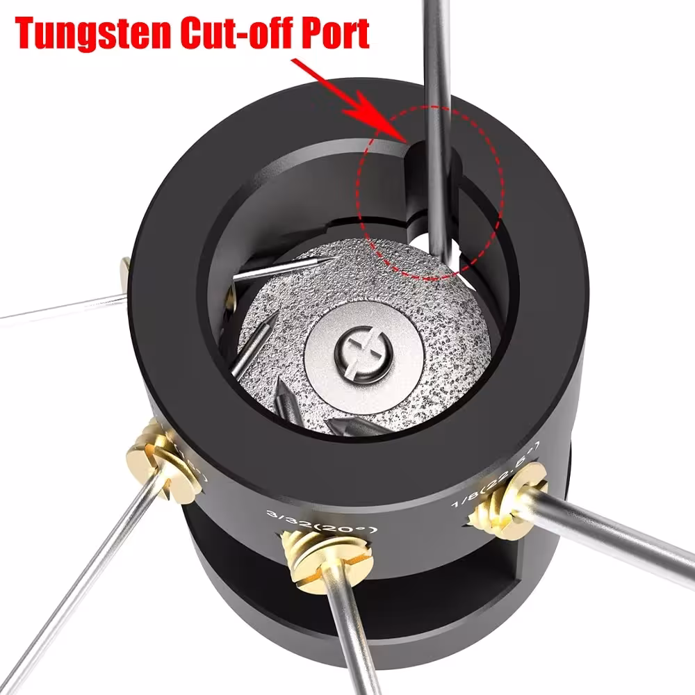 affûteur d'électrodes en tungstène