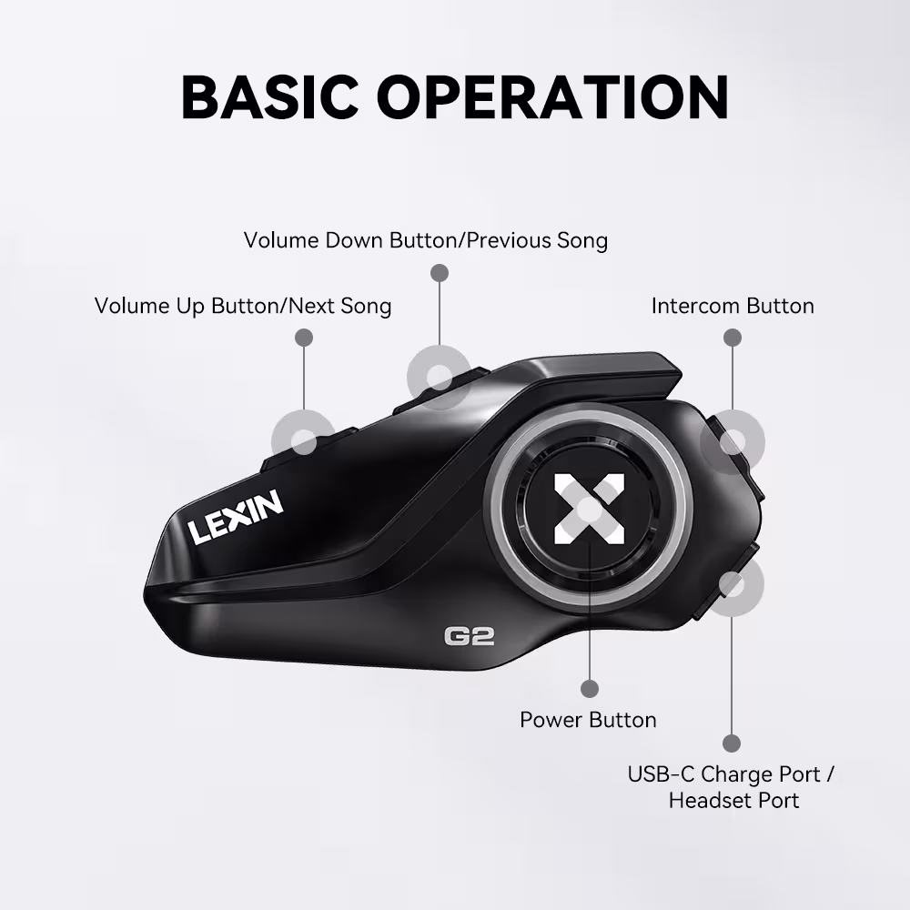 interfono per moto Bluetooth cuffie