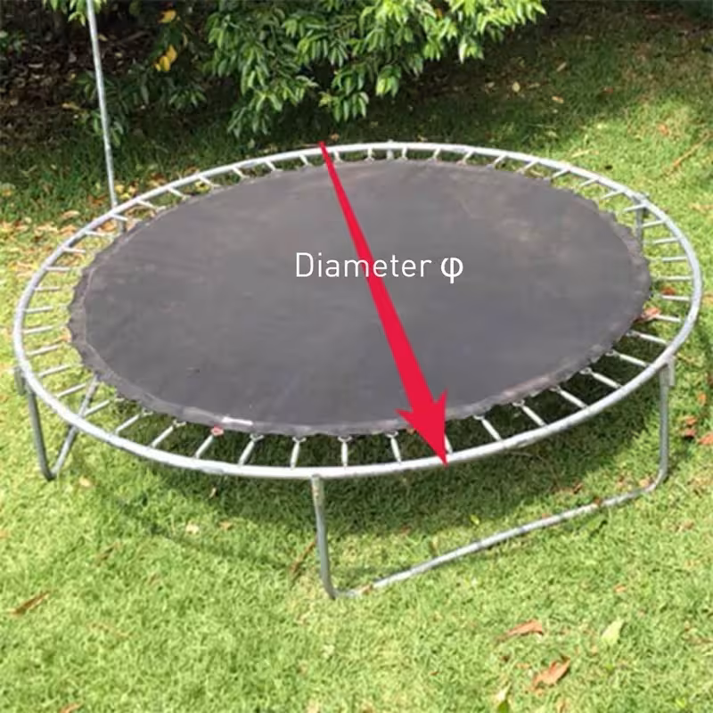 tapis de protection pour trampoline