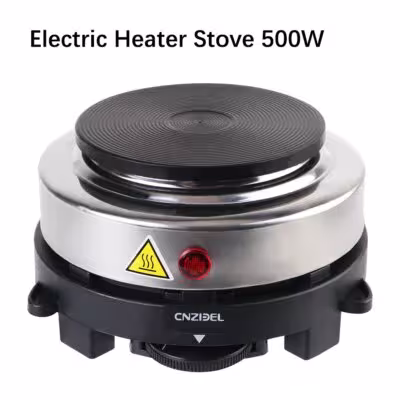 Compact electric stove 500W