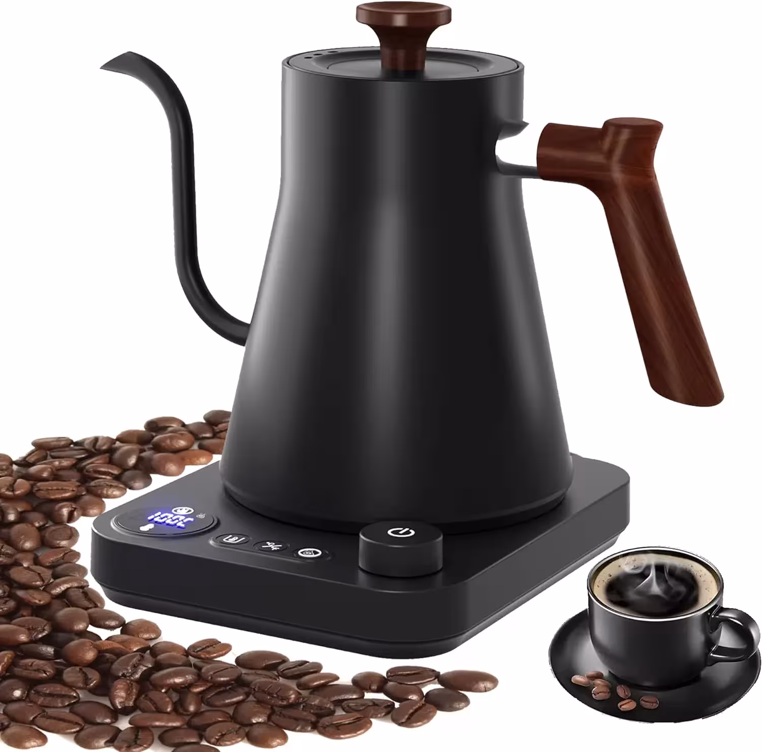 Bollitore elettrico con controllo della temperatura 900ml