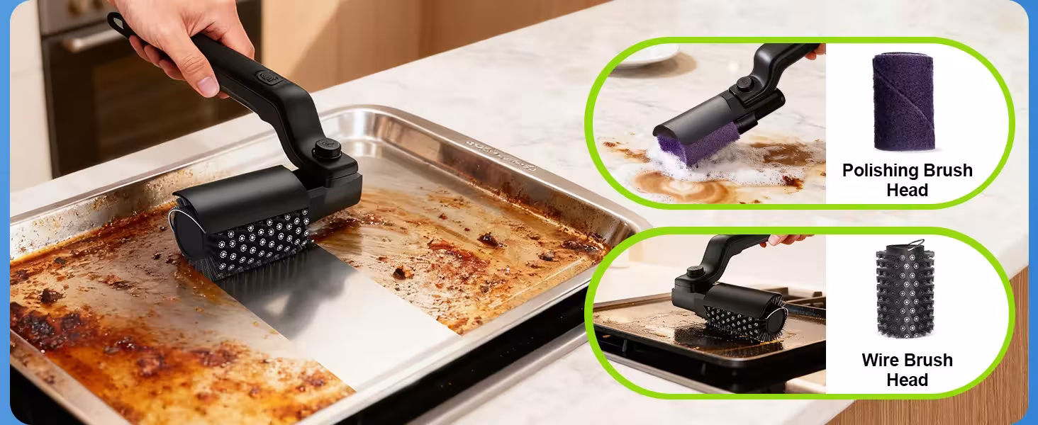 electric grill brush