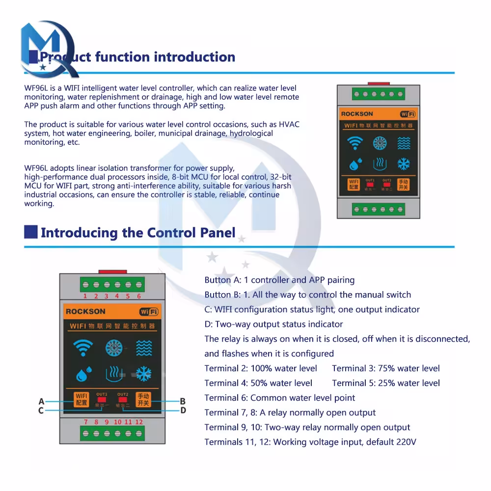 water level sensor WiFi