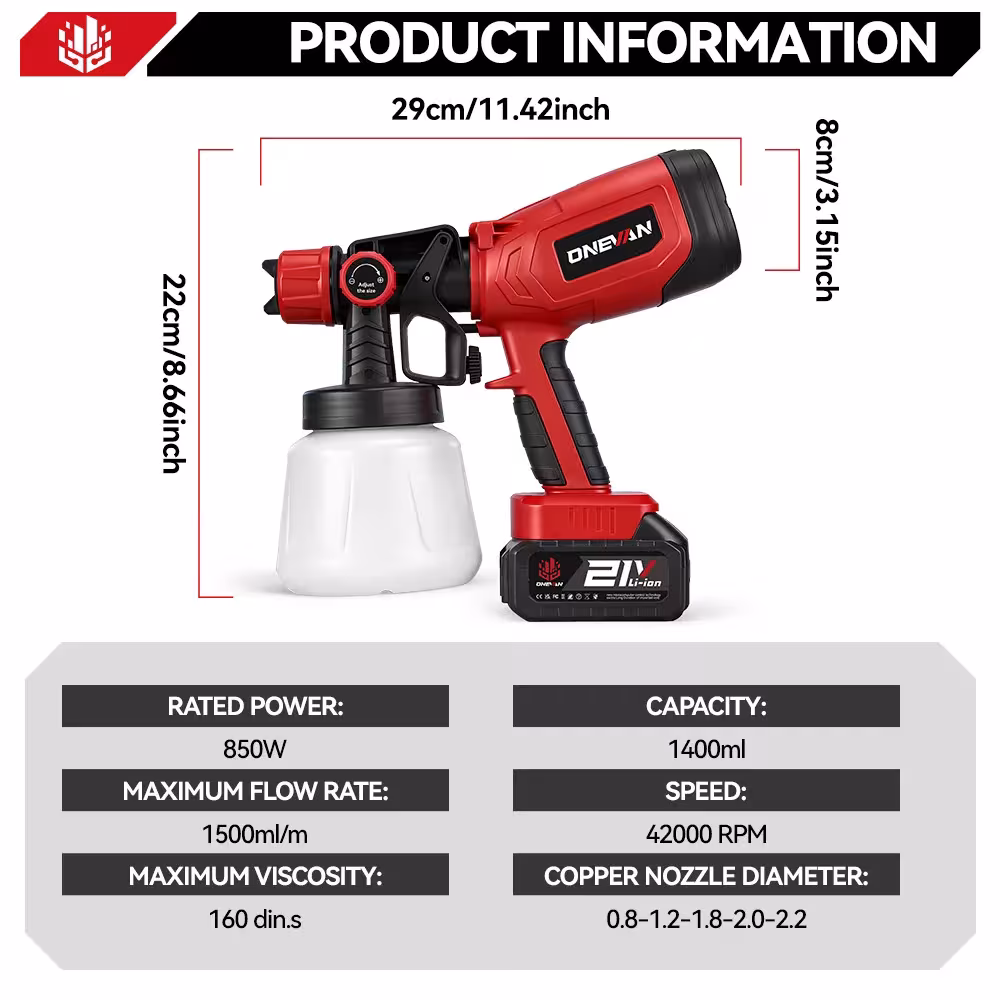 cordless paint sprayer machine