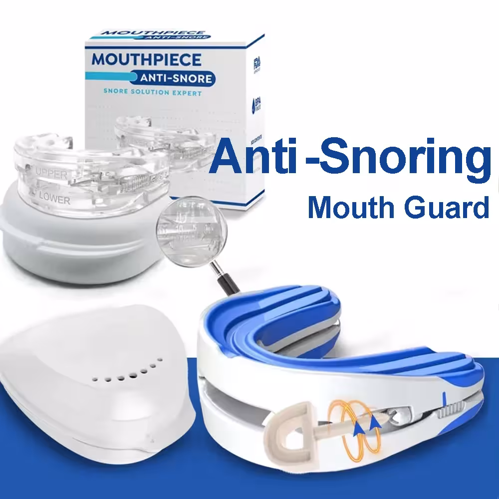 Anti-narchimo oral argis remedio médico de silicona para apnea del sueño